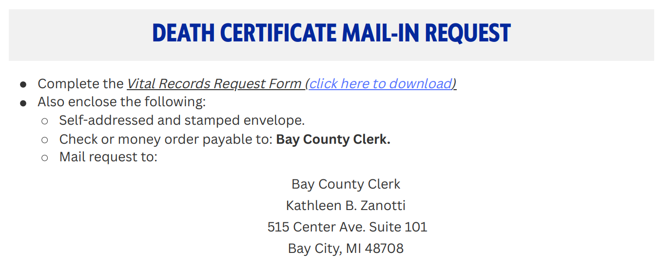 Death Certificates Death Certificates